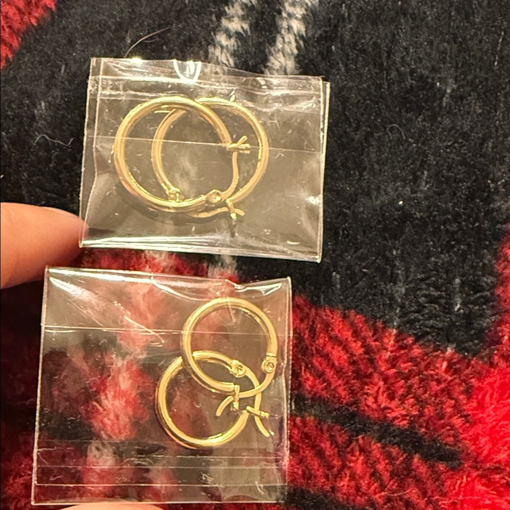 Elegant Gold Hoop Earrings